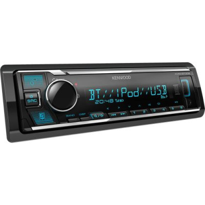 Автомагнітола Kenwood KMM-BT309 Bluetooth, USB, 1 Din, підсвічування Red