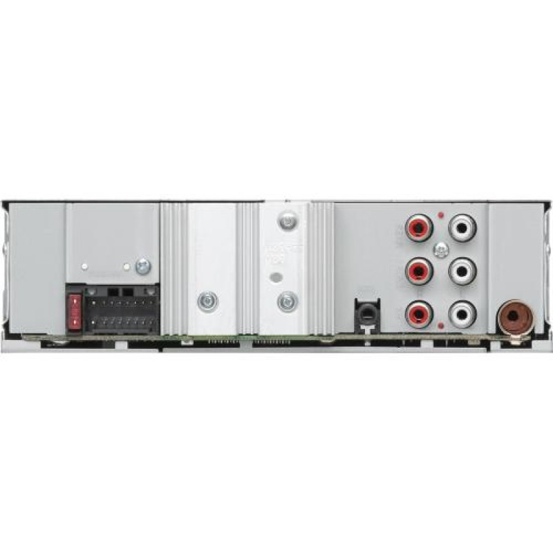 Автомагнітола Kenwood KMM-BT309 Bluetooth, USB, 1 Din, підсвічування Red