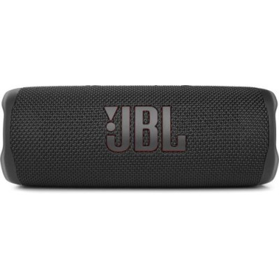 Колонка портативна 2.0 JBL Flip 6, Black, 30 Bт, Bluetooth, живлення від акумулятора, 4800 mAh, IPX7 водонепроникна (JBLFLIP6BLKEU)