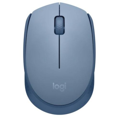 Миша бездротова Logitech M171, Blue/Grey, USB (2.4 GHz), 1000 dpi, 3 кнопки, 1xAA (910-006866)