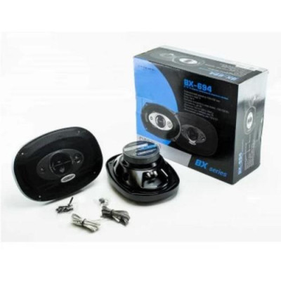 Автомобільна акустика NEO BX-694 4-х смугова, коаксіальна, 16-23 см, овальна, 60 ВтРегистрСведенийКлючЗаписи.ЦеныНоменклатуры¶