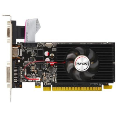Відеокарта GeForce GT740, AFOX, 4Gb GDDR3, 128-bit, VGA/DVI/HDMI, 993/5000 MHz (AF740-4096D3L3)