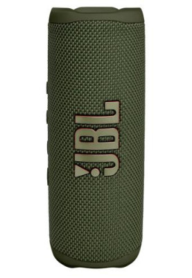 Колонка портативна 2.0 JBL Flip 6, Green, 30 Bт, Bluetooth, живлення від акумулятора, 4800 mAh, IPX7 водонепроникна (JBLFLIP6GREN)