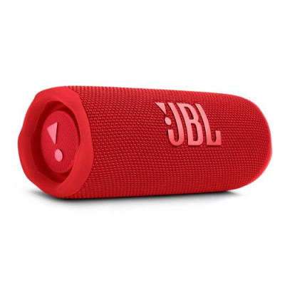 Колонка портативна 2.0 JBL Flip 6, Red, 30 Bт, Bluetooth, живлення від акумулятора, 4800 mAh, IPX7 водонепроникна (JBLFLIP6RED)