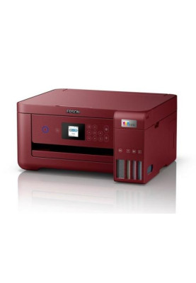 БФП струменевий кольоровий A4 Epson L4267, Dark Red, WiFi, 5760х1440 dpi, до 33/15 стор/хв, дуплекс, РК-екран 3.7 см, CardReader, USB, вбудоване СБПЧ, чорнило Epson 101 (C11CJ63413)