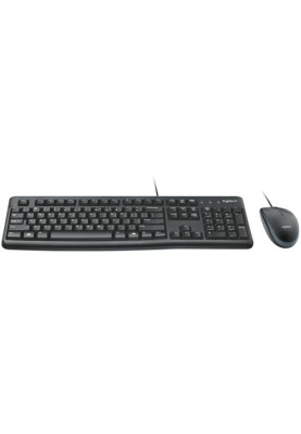Комплект Logitech MK120, Black, USB (920-002563)
