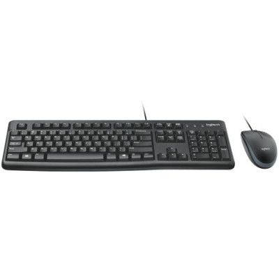 Комплект Logitech MK120, Black, USB (920-002563)