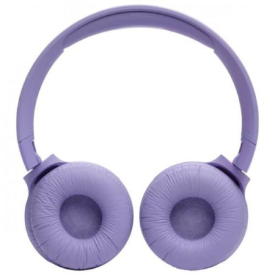 Навушники бездротові JBL Tune 520BT, Purple, Bluetooth, мікрофон, аккумулятор 450 mAh, технологія `Pure Bass`, підтримка Siri та Google Now (JBLT520BTPUREU)