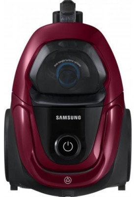 Пилосос Samsung VC07M31A1HP/UK Red, 700W, тип збирання суха, без мішка Cyclone Force with Anti-tangle Turbine, пилозбірник 2л, керування на ручці, 2-ступенева щітка, щітка майстер паркету (HB 200), щітка Anti-Tangle (TB700)