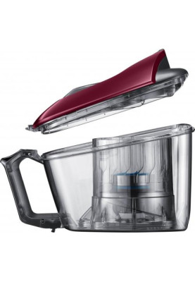 Пилосос Samsung VC07M31A1HP/UK Red, 700W, тип збирання суха, без мішка Cyclone Force with Anti-tangle Turbine, пилозбірник 2л, керування на ручці, 2-ступенева щітка, щітка майстер паркету (HB 200), щітка Anti-Tangle (TB700)