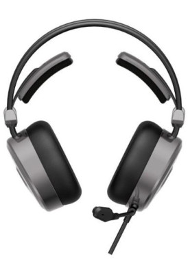 Навушники Bloody MC750 Grey, мікрофон, Hi Fi, 7.1 віртуальний звук, RGB підсвічування, USB, кабель 2.3 м