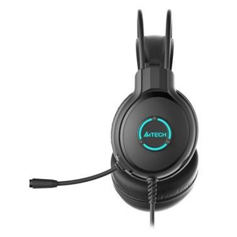 Навушники A4Tech Fstyler FH300U Black, мікрофон, USB, накладні, кабель 2.0 м
