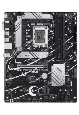 Материнська плата LGA1700, Asus PRIME B760-PLUS, B760, 4xDDR5, Int.Video(CPU), 4xSATA3, 3xM.2, 1xPCI-E 16x 5.0, 1xPCI-E 16x 4.0, 2xPCI-E 1x 3.0, 1xM.2 (Key E), Realtek 7.1, Realtek 2.5Gb, 6xUSB3.2/4xUSB2.0, VGA/HDMI/DP, ATX