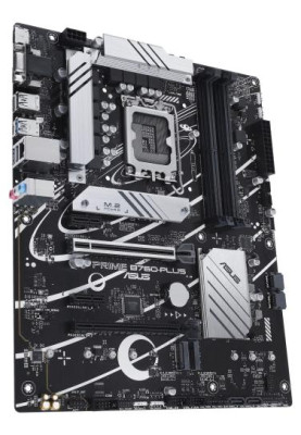 Материнська плата LGA1700, Asus PRIME B760-PLUS, B760, 4xDDR5, Int.Video(CPU), 4xSATA3, 3xM.2, 1xPCI-E 16x 5.0, 1xPCI-E 16x 4.0, 2xPCI-E 1x 3.0, 1xM.2 (Key E), Realtek 7.1, Realtek 2.5Gb, 6xUSB3.2/4xUSB2.0, VGA/HDMI/DP, ATX