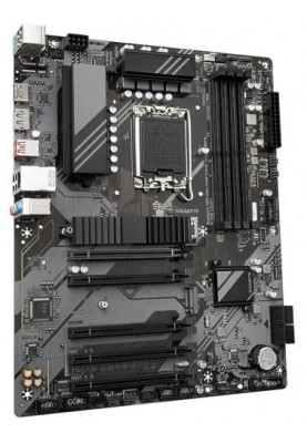 Материнська плата LGA1700, Gigabyte B760 DS3H, B760, 4xDDR5, Int.Video(CPU), 4xSATA3, 2xM.2, 1xPCI-E 16x 4.0, 4xPCI-E 16x 3.0, Realtek 7.1, RTL8111, 5xUSB3.2/8xUSB2.0, HDMI/DP, ATX