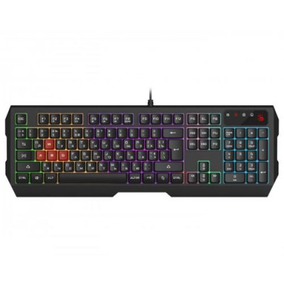 Клавіатура Bloody B135N, Black, USB, ігрова, неонове підсвічування