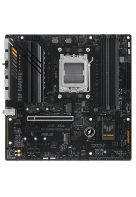 Материнська плата AM5 Asus TUF GAMING A620M-PLUS, A620, 4xDDR5, Int.Video (CPU), 4xSATA3, 2xM.2, 1xPCI-E 4.0 x16, 2xPCI-E 3.0 x1, Realtek 7.1, Realtek 2.5Gb, 4xUSB3.2/6xUSB2.0, HDMI/2xDP, MicroATX