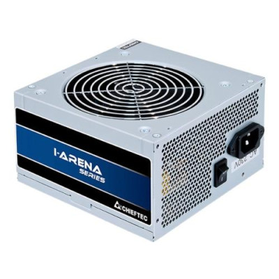 Блок живлення 400 Вт, Chieftec IARENA, Silver, Active PFC, 120 мм, 3xMolex / 5xSATA / 1xPCI-E 6+2-pin / 1xMB 20+4-pin / 1xCPU 4+4-pin, захист: AFC/OPP/OVP/SCP/SIP/