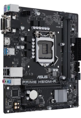 Мат.плата 1200 (H510) Asus PRIME H510M-R R2.0, H470, 2xDDR4, Int.Video(CPU), 4xSATA3, 1xPCI-E 16x 4.0, 1xPCI-E 1x 3.0, ALC897, I219-V, 4xUSB3.2/6xUSB2.0, VGA/HDMI, MicroATX