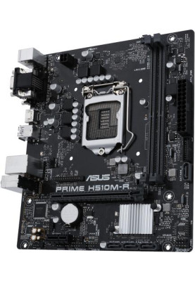 Мат.плата 1200 (H510) Asus PRIME H510M-R R2.0, H470, 2xDDR4, Int.Video(CPU), 4xSATA3, 1xPCI-E 16x 4.0, 1xPCI-E 1x 3.0, ALC897, I219-V, 4xUSB3.2/6xUSB2.0, VGA/HDMI, MicroATX