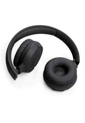 Навушники бездротові JBL Tune 520BT, Black, Bluetooth, мікрофон, акумулятор 450 mAh, технологія "Pure Bass", підтримка Siri та Google Now (JBLT520BTBLKEU)