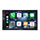 Автомагнітола Baxster BMS-W202 USB, 2 Din, Carplay/AndroidAuto