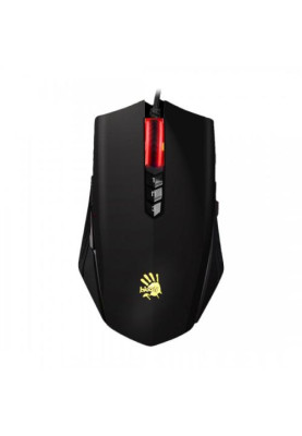 Миша Bloody A70A Matte Black, USB, оптична (сенсор PixArt PMW3327), 1000 - 6200 dpi, 8 кнопок, 1.8 м