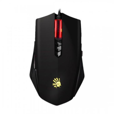 Миша Bloody A70A Matte Black, USB, оптична (сенсор PixArt PMW3327), 1000 - 6200 dpi, 8 кнопок, 1.8 м