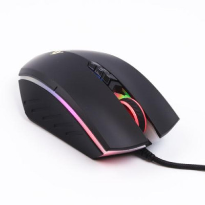 Миша Bloody A70A Matte Black, USB, оптична (сенсор PixArt PMW3327), 1000 - 6200 dpi, 8 кнопок, 1.8 м