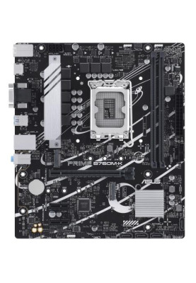 Материнська плата LGA1700, Asus PRIME B760M-K, B760, 2xDDR5, Int.Video(CPU), 4xSATA3, 2xM.2, 1xPCI-E 16x 4.0, 2xPCI-E 1x 4.0, Realtek 7.1, Realtek 2.5Gb, 5xUSB3.2/4xUSB2.0, VGA/HDMI, MicroATX