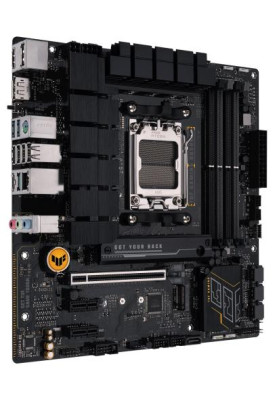 Материнська плата AM5 Asus TUF GAMING B650M-E, B650, 4xDDR5, Int.Video (CPU), 4xSATA3, 2xM.2, 1xPCI-E 4.0 16x, 2xPCI-E 4.0 1x, Realtek 7.1, Realtek 2.5Gb, 6xUSB3.2/6xUSB2.0, HDMI/2xDP, MicroATX
