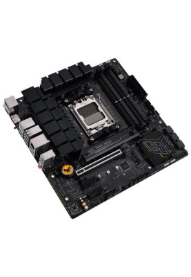 Материнська плата AM5 Asus TUF GAMING B650M-E, B650, 4xDDR5, Int.Video (CPU), 4xSATA3, 2xM.2, 1xPCI-E 4.0 16x, 2xPCI-E 4.0 1x, Realtek 7.1, Realtek 2.5Gb, 6xUSB3.2/6xUSB2.0, HDMI/2xDP, MicroATX