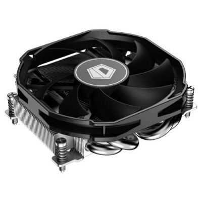 Кулер для процесора ID-Cooling IS-30A Black, 1x92 мм, алюміній/мідь, AMD: AM4, AM5, 100х93х30 мм, 4-pin PWM, до 100 Вт