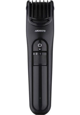 Машинка для стрижки Ardesto HC-Y10-B, Black, живлення акумулятор, кількість установок довжини 10 (1-10мм), 1 насадка, леза з нерж. сталі