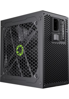 Блок живлення 850 Вт, GameMax GX-850, Black, модульний, 80+ Gold, Active PFC, 12 см, 3xMolex / 6xSATA / 4x6+2-pin / 2x4+4-pin / 1x20+4-pin, захист OVP / UVP / OCP / OLP / OPP / SCP