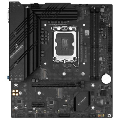 Мат.плата LGA1700, Maxsun Challenger B760M 2.5G, B760, 2xDDR4, Int.Video(CPU), 3xSATA3, 1xPCI-E 16x 4.0, 1xPCI-E 1x, 2xM.2 4.0, RTL8125B, 4xUSB3.2/2xUSB2.0, VGA/HDMI, MicroATX (MS-Challenger B760M 2.5G)