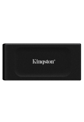 Зовнішній накопичувач SSD, 1Tb, Kingston XS1000, Black, Type-C 3.2 (Gen 2), 1050 / 1000 Мб/с (SXS1000/1000G)