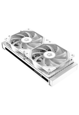 Система рідинного охолодження ID-Cooling DashFlow 240 Basic White, Intel LGA2066/2011/1700/1200/1151/1150/1155/1156; AMD AM5/AM4, до 260Вт TDP