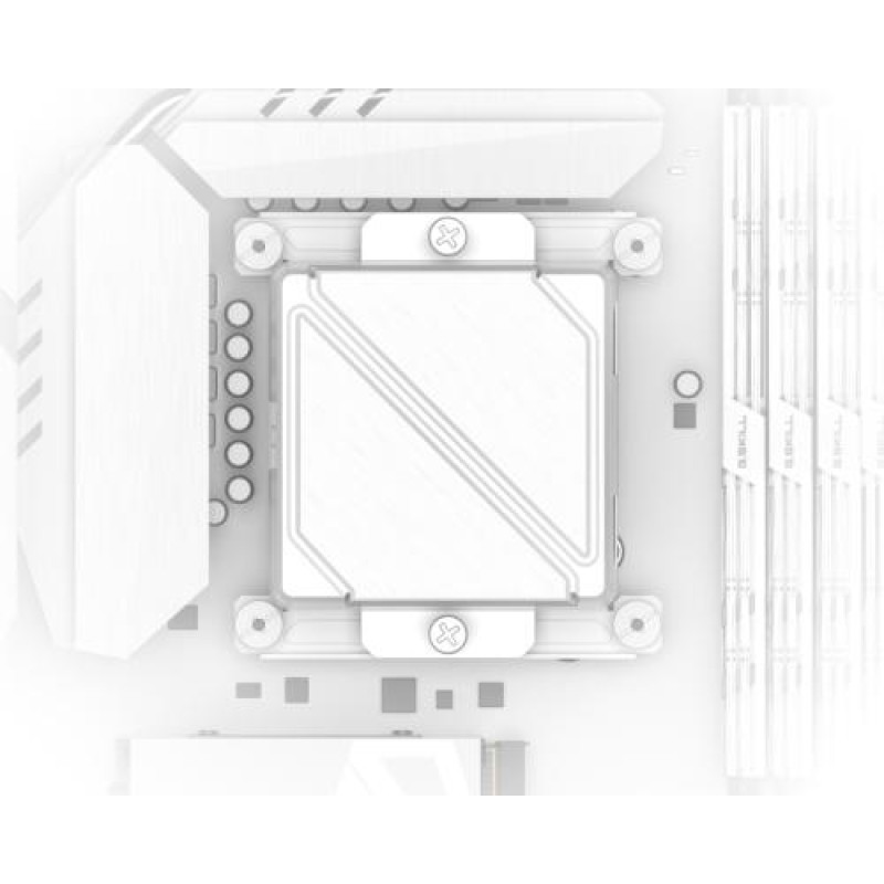 Система рідинного охолодження ID-Cooling DashFlow 240 Basic White, Intel LGA2066/2011/1700/1200/1151/1150/1155/1156; AMD AM5/AM4, до 260Вт TDP