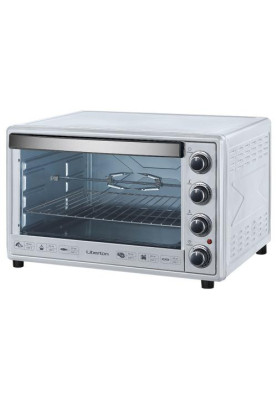 Електродуховка Liberton LEO-650 White, 2200W, 65 л, металевий корпус, індикатор роботи, таймер, 3 режими нагрівання, конвекція, рожен, решітка, тримач для дека, деко, деко для піци, внутрішня підсвітка, ТЕРМОРУКАВИЦЯ У ПОДАРУНОК