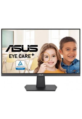 Монітор 23.8" Asus VA24EHF, Black, LED, IPS, 1920x1080 (16:9), 1 мс, 100 Гц, 250 кд/м², 1300:1, 178 ° / 178 °, HDMI, VESA 100x100 мм