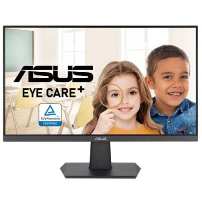 Монітор 23.8" Asus VA24EHF, Black, LED, IPS, 1920x1080 (16:9), 1 мс, 100 Гц, 250 кд/м², 1300:1, 178 ° / 178 °, HDMI, VESA 100x100 мм