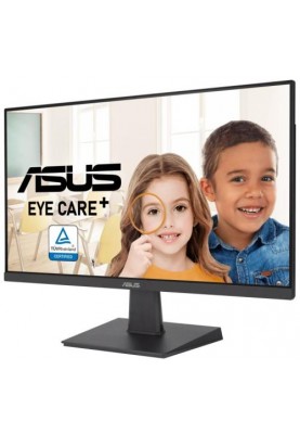 Монітор 23.8" Asus VA24EHF, Black, LED, IPS, 1920x1080 (16:9), 1 мс, 100 Гц, 250 кд/м², 1300:1, 178 ° / 178 °, HDMI, VESA 100x100 мм