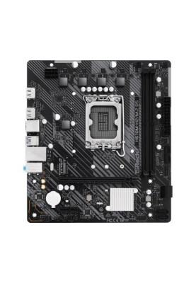 Мат.плата LGA1700, ASRock H610M-H2/M.2 D5, H610, 2xDDR5, Int.Video(CPU), 4xSATA3, 1xM.2, 1xPCI-E 4.0 x16, 1xPCI-E 3.0 x1, ALC897, RTL8111H, 4xUSB3.2/6xUSB2.0, 2xHDMI, MicroATX