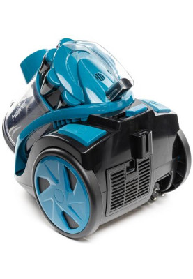 Пилосос Holmer HVCC-91В ECO Cyclone, Blue, 900W, контейнер, об'єм пилозбірника 2л, універсальна щітка підлога/килим; 2в1 для м'яких меблів і щілинна, HEPA-фільтр, регулювання потужності на корпусі, технологія Multi-Cyclone, мікрофільтр