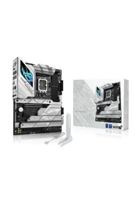 Материнська плата LGA1700, Asus ROG STRIX Z790-A GAMING WIFI II, Z790, 4xDDR5, Int.Video(CPU), 4xSATA3, 5xM.2, 1xPCI-E 5.0 x16, 1xPCI-E 4.0 x16, 1xPCI-E 3.0 x1, ALC4080 + SV3H712, Intel 2.5Gb, WiFi 7, Bluetooth 5.4, 10xUSB3.2/6xUSB2.0, HDMI/DP, ATX