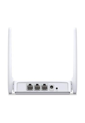 Роутер Mercusys MR20 Wi-Fi 802.11ас, 750Mb, 2 LAN 10/100Mb, режим точки доступу, швидке налаштування безпеки