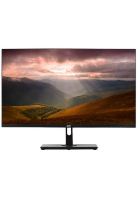 Монітор 27" 2E N2723B, Black, WLED, IPS, 1920x1080 (16:9), 5 мс, 75 Гц, 250 кд/м², 1000:1, 178°/178°, VGA/HDMI, VESA 100x100 мм, зовнішній БЖ (2E-N2722B-01.UA)