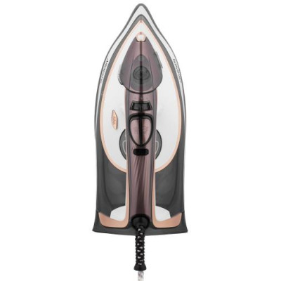 Утюг Ardesto IR-B2245-E, White/Grey, 2400W, кераміка, паровий удар, резервур 400мл, вертикальне відпарювання, захист від кальцинації, антикрапля, плавне регулювання потужності пари, автоматичне відключення