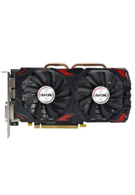 Відеокарта Radeon RX 580, AFOX, 8Gb GDDR5, 256-bit, DVI/HDMI/3xDP, 1284/7000 MHz, 8-pin (AFRX580-8192D5H3-V3)